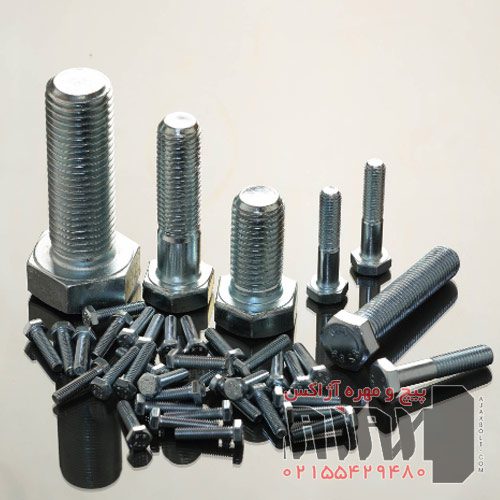 پیچ آهنی کلاس 5.6 گالوانیزه