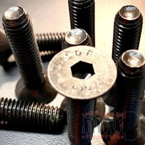 پیچ آلن سر تخت آهنی، خشکه، فولادی و استیل