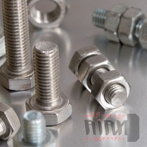 پیچ و مهره استیل نگیر 316 و بگیر 304