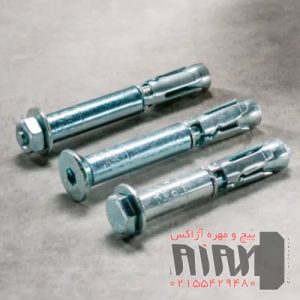 رول بولت زمینی بتن